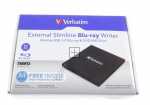 Verbatim Blu-ray Writer - Blu-ray Brenner, Slim, Usb3.0