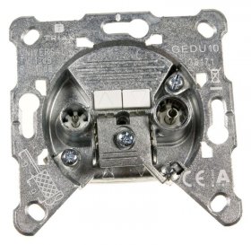 Triax Pass Outlet - Gedu 10 Antennadose Gedu 10 For Sat-bk