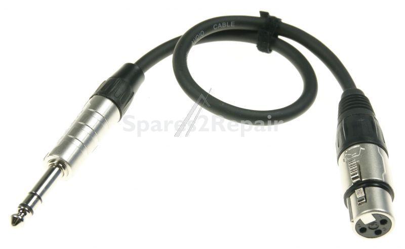 Jack Plug/xlr-socket - Rbfv003 Xlr Socket- Ks 6,3mm Stereo 0,3m