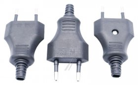 Bachmann European Plug - Euro-plug Black, 3 Pcs