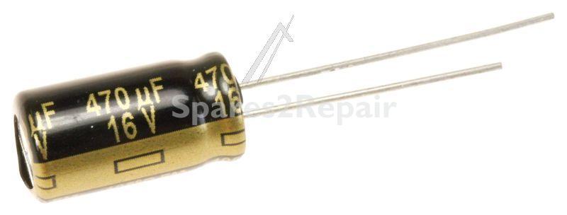 Panasonic 16v Radial Electrolytic 105 De - 470uf-16v Elcap Radial Pan 105° 8x15mm -rohs-