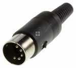 Com 5pin Din Plug - Din Plug 5p 180°