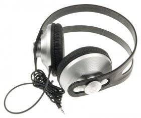 VIVANCO Headphones SR 97 STEREO HEADPHONES, 1.8M CABLE, BLACK/SILVER 36502
