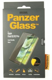 Panzerglass Display Protective Plastic Film - 7062 Premium Protective Glass For Oppo Find X2-x2 Pro Case Friendly Black