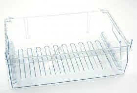 Vegetable Drawer - 2109327011 Crisper Transparent L Blue 738 [Electrolux Aeg]