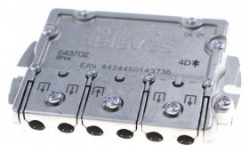 Televes 4 Way Splitter Sat/terr/wb - RÉpart. 5...2400mhz Easyf 4d 9-7,5db
