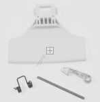 Compatible Washing Machine And Tumble Dryer Door Handles - Handle Set Alternative For Electrolux 50267907009