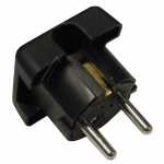 Bachmann Plug - Plug , Black, Flat Design, Mounting Type