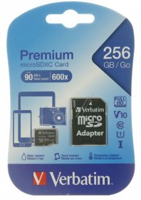 Verbatim Memorycard - Micro Sdxc 44087 Premium U1 Micro Sdhc-sdxc Cards