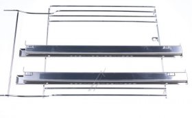 Hisense Gorenje Telescopic Slideout Oven Grills - 445869 Guides 60 Full Extension Two Level Rinox Assembly