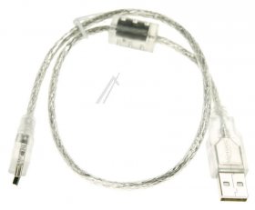Delock Usb connector - 83904 Cable Usb 2 0 Type-a Male > Usb 2 0 Mini-b Male 0 5m Transp