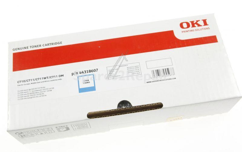 Oki Toner Cartridge - 44318607 Toner Cyan 11 5k