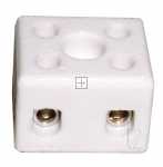 Remle Luster Terminal - Porzellan Lusterklemme 2polig Masse: 31(23)x15x18