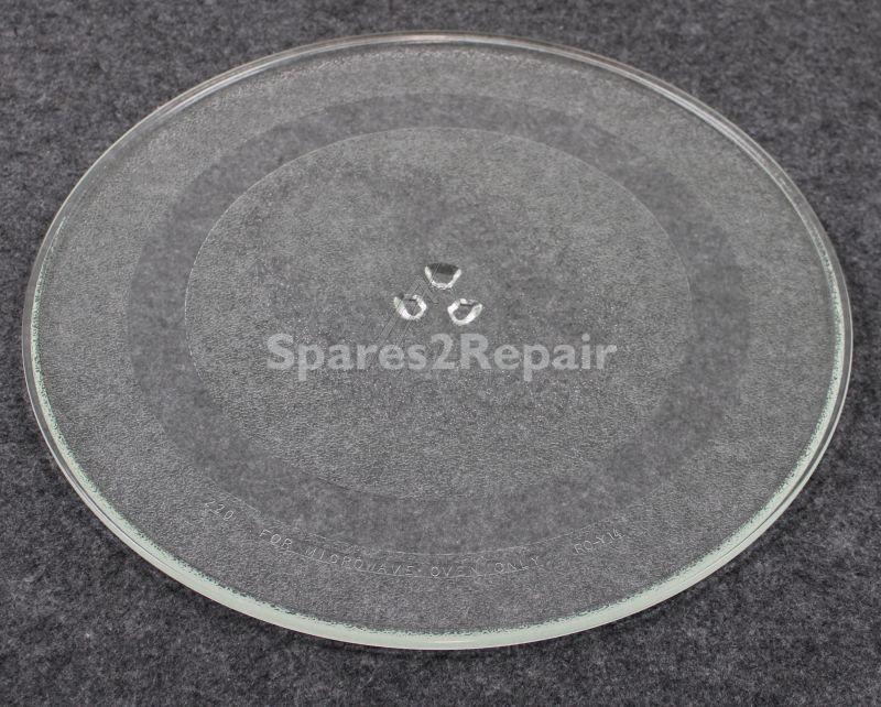 Microwave Turntable Plate - 140138050012 Glass Tray Round D=406mm [Electrolux Aeg]