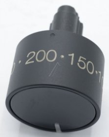 Control Knob - 9072312 Retractable Knob 38 Black Hb 13500 [Amica]