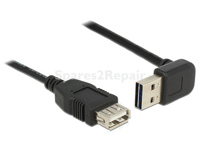 Delock Usb-connector - Extension Cable Easy-usb 2.0-a Male Up-down Angled > Usb 2.0