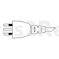 Power Supply Cable - 2425740111 Power Cord L=2450mm [Electrolux Aeg]