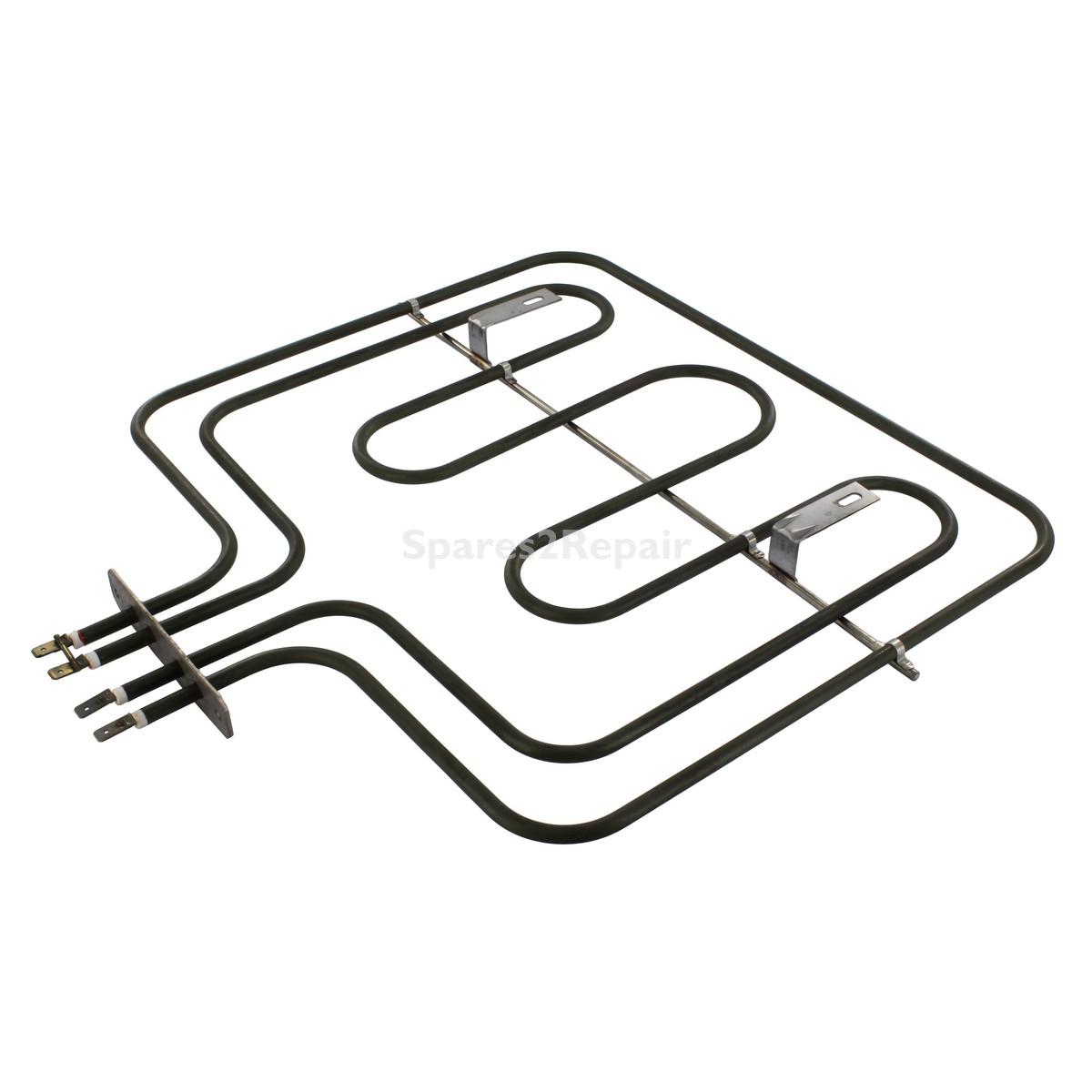 Compatible for AEG D77000, D98000; Electrolux EKC5, EKC6; Tricity Bendix SE500; Zanussi ZKC5540X, EKC6046W Series Dual Grill Element (1900W & 450W, 240V)