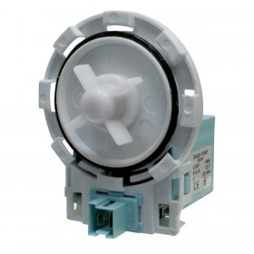 Universal Drain Outlet Pump Base (Bayonet Fixing, Twin Plug In, Bottom Positioned Front Facing Terminals, 220V-240V, 50Hz)