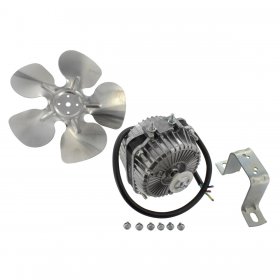 Universal Fridge Freezer 5W Type Fan Motor, Mounting Bracket & Fan Blade Assembly