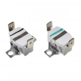Compatible for Bauknecht TRA; Ignis AWL; Proline TDV; Whirlpool AWZ TDS Series Tumble Dryer TOC Thermostat Thermal Cut-Out Kit (298°C & 220°C)