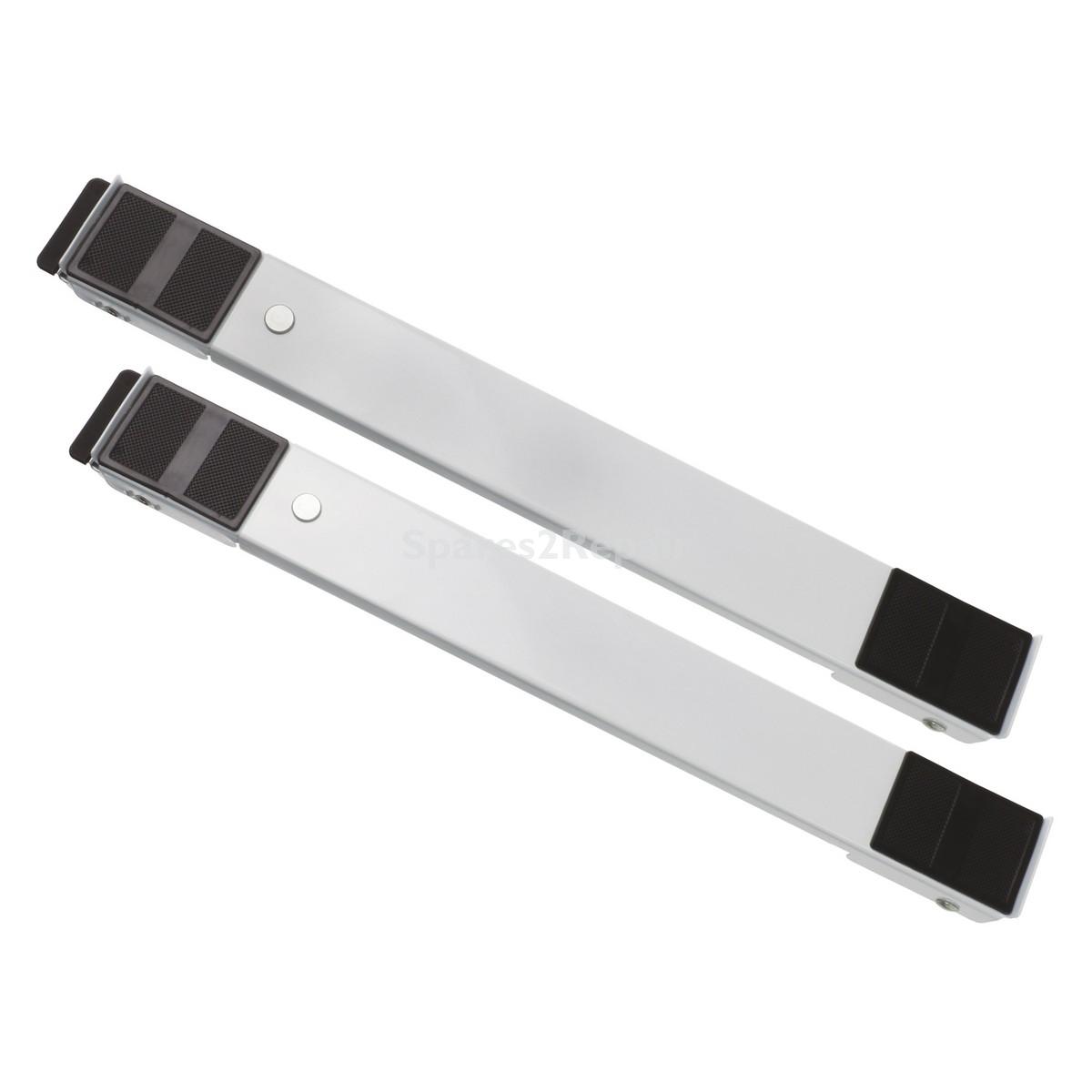 Universal Appliance Extension 40cm-63cm Arm Type Roller Movers with 160kg Load Capacity, Wheels, Brake and Anti-Slip Cover (Pack of 2)