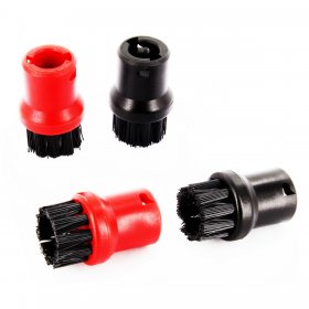 Compatible for Karcher SC1402 Series Round Bristle Nozzles (Pack of 4)