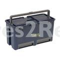 Raaco Tool Box Without Cont. - Compact 27 Professional Engineers Heavy Duty Toolbox, Including 6 Assorted Inserts.